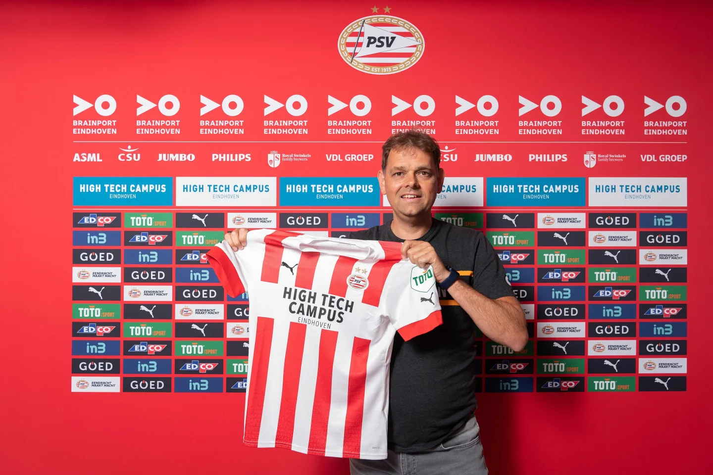 Ronnie Couwenberg bij PSV Eindhoven.